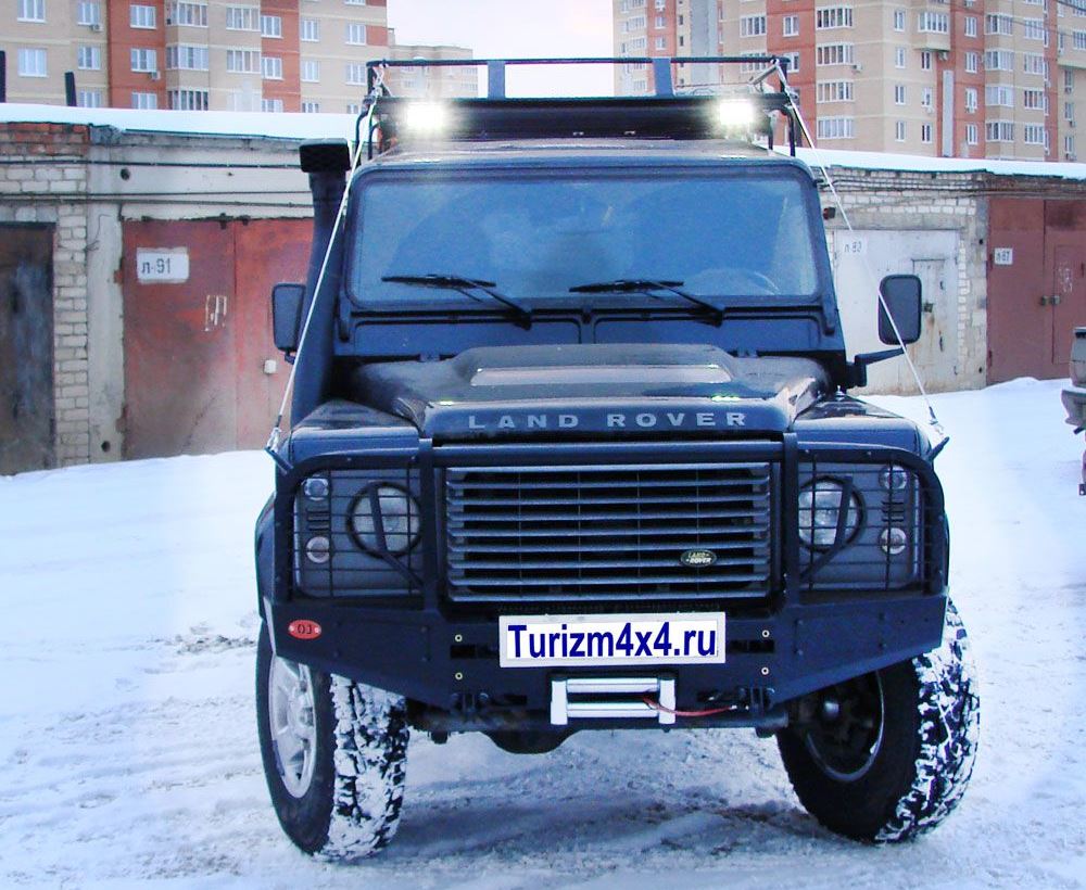 Установка лебедки на автомобиль