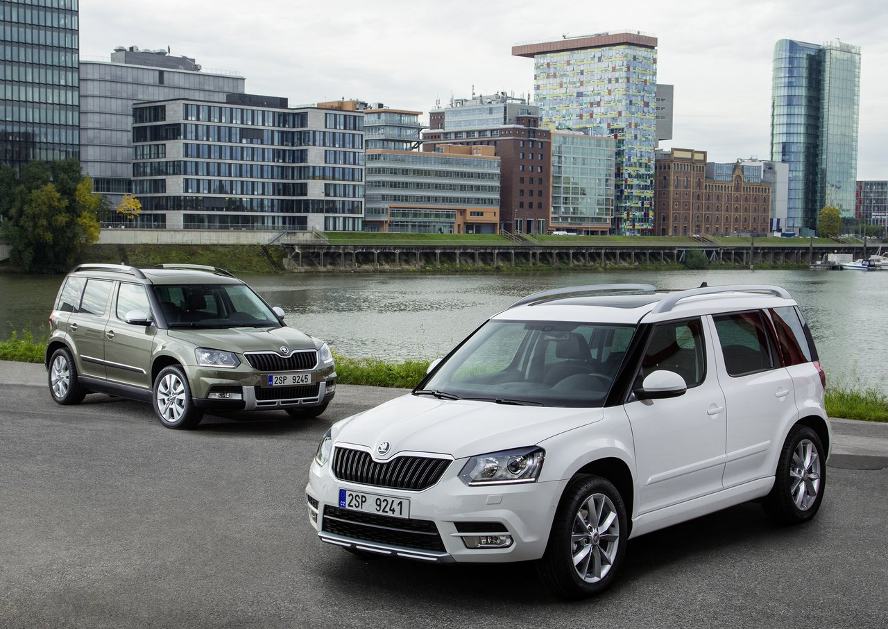 Экстерьер Skoda Yeti