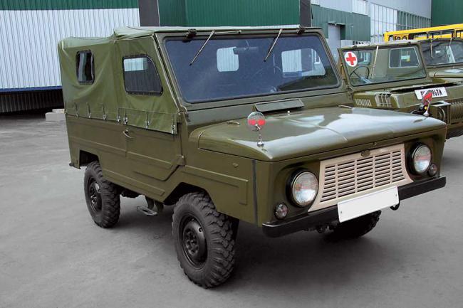 Автомобиль ЛуАЗ до тюнинга