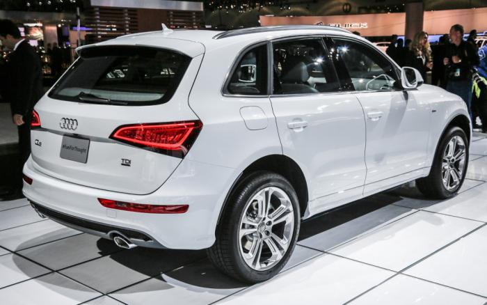 Ауди Q5 2014 корма